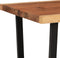 vidaXL - Salontafel - 102x54x41 - cm - massief - suarhout