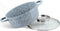 Edënbërg Stonetec Line - Kookpan/Braadpan met Deksel - 6,8 liter - 28 cm - Aluminium