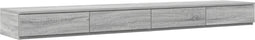 vidaXL - Ligbed - in - Grijs - Sonoma - - - 180x36,5x16,5 - cm - - - Gemaakt - van - Engineered - Wood