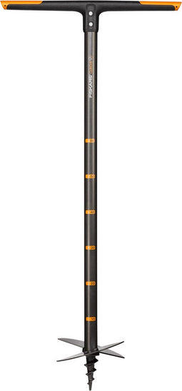 Fiskars QuikDrill 1000640 - Handgrondboor 1100x200mm - Duurzame greep - Staal