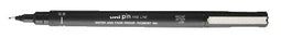 Uni-ball - Fineliner pin 0.8mm zwart | 12 stuks