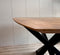 Old Inn - Eetkamertafel Mango Deens ovaal 200x100cm met Spinpoot