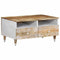 vidaXL - Salontafel - 80x54x40 - cm - massief - mangohout