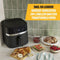 Tristar FR-9418 - Airfryer - 8L - 2000W - 7 programma's - PFAS vrij