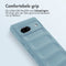 imoshion Hoesje - Geschikt voor Google Pixel 7a - EasyGrip Backcover - Lichtblauw