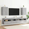 vidaXL - Tv-wandmeubels - 2 - st - 40,5x30x60 - cm - hout - grijs - sonoma