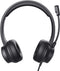 Trust HS-201 - Over Ear headset - USB aansluiting met microfoonmute - Zwart