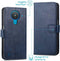 iMoshion Hoesje Geschikt voor Nokia 1.4 Hoesje Met Pasjeshouder - iMoshion Luxe Bookcase - Donkerblauw
