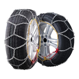 VEVOR S03-KN130 - Antislip bandenkettingen - Mangaangelegeerd staal - Universele pasvorm (set van 2)