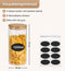 Five Stars® Voorraadpotten - Glas - 4 Delige Set - 1200 ML - Herschrijfbare Stickers & Pen (4 stuks)