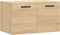 vidaXL - Wandkast - 60x36,5x35 - cm - bewerkt - hout - sonoma - eikenkleurig