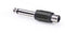 Nedis CAGB23935BK - RCA naar 6,35 mm adapter - Zwart
