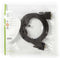 Nedis VGA-Kabel - VGA Male naar VGA Female 15p - Vernikkeld - 3.00 m - Zwart