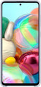 Samsung Silicone Cover - Back Cover - Bescherming tegen krassen en stoten - Zilver