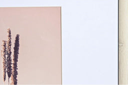 Muurfotlijst DKD Home Decor Kristal Natuurlijk Wit Hout MDF Boho (32,5 x 1,5 x 45 cm)