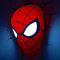 Marvel Spider-Man 3D Deco Light - Wandlamp Draadloos - Inclusief 'crack sticker' - Spider-Man Face
