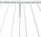 vidaXL - Bedframe - met - hoofd- - en - voeteneinde - metaal - wit - 107x203 - cm