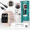 FITAGE Smartwatch - Smartwatch - Stappenteller Hartslagmeter - Roze