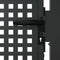 vidaXL - Poort - 105x150 - cm - staal - antracietkleurig