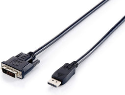 Equip 119336 - DisplayPort naar DVI-D Kabel - Resolutie tot 1920 x 1200 - Zwart