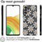 imoshion Hoesje Geschikt voor Samsung Galaxy A33 Hoesje Siliconen - imoshion Design hoesje - Meerkleurig / Daisy Flower