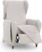 Hoes voor stoel Eysa MONTBLANC Beige 100 x 110 x 55 cm