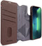 Decoded Modu Wallet - Flip Cover - 3 Pasjes - Bruin