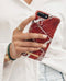 iDeal of Sweden iPhone X - Fashion Hoesje - Krasbestendig - Rood