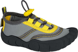 Waimea Foot - Waterschoenen - Antislip zool - Grijs/Geel - Maat 22