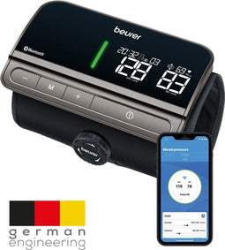 Beurer BM 81 - Bloeddrukmeter bovenarm - Bluetooth® - EasyLock manchet 24-40 cm - Risico-indicator - 2 gebruikersgeheugens - 5 jaar garantie