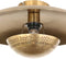 Anne Lighting Brassi - plafonniere - E27 - Ø 42cm - brons - dimfunctie