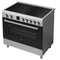 ETNA FI590RVS - Inductiefornuis 5 kookzones 105 liter RVS