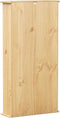 vidaXL - Cd-kast - Corona - 52x17,5x103 - cm - massief - grenenhout