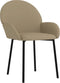 vidaXL - Eetkamerstoelen - 2 - st - kunstleer - cappuccinokleurig