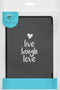 imoshion Ereader Cover / Hoesje Geschikt voor Kobo Clara HD - imoshion Design Sleepcover Bookcase - Live Laugh Love