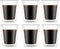 Bodum Canteen - Dubbelwandige Koffie- en Theeglazen 200 ml - 6 Stuks met Ventiel - Vaatwasser- en Magnetronbestendig