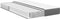 vidaXL - Pocket - Spring - Matras - - - Lichtgrijs, - Medium, - 120x200x20 - cm, - Stof