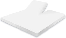Elegance Aanbieding Splittopper Hoeslaken Jersey Lycra - 180x200/220cm - Wit