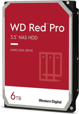 Western Digital WD Red Pro - Interne Harde Schijf 3.5" - 6 TB - 7200 RPM