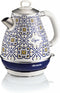 Ariete 2869/0C - Waterkoker 2000 Watt - 1.7 liter - Vintage blauw met crème accenten