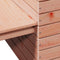 vidaXL - Bankje - met - plantenbakken - 167,5x60x65 - cm - massief - douglashout