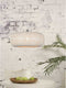 GOOD&MOJO Hanglamp Palawan - Bamboe Wit - Ø60cm - Scandinavisch,Bohemian - Hanglampen Eetkamer, Slaapkamer, Woonkamer