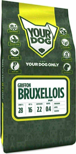 Yourdog Griffon bruxellois Rasspecifiek Puppy Hondenvoer 6kg | Hondenbrokken