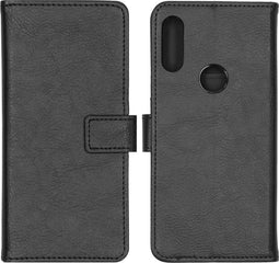 iMoshion Hoesje Geschikt voor Motorola Moto E7 Hoesje Met Pasjeshouder - iMoshion Luxe Bookcase - Zwart