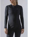 Craft Core Warm Baselayer - Thermoset Dames - Vochtafvoerend - Zwart - Maat XS