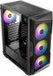 Antec AX61 Elite - Midi Tower PC - ATX ITX micro ATX - Zwart