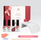 PN Selfcare - Gellak Starterspakket Hello Merlot met LED Lamp - Gellak kleur - Nageldoekjes - Prepper & Nagelvijl - PN Selfgel