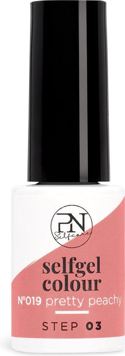 PN Selfcare 'N19 Pretty Peachy' Gel Nagellak Roze - Vegan - 21 Dagen Effect - Gel Nail voor UV/LED Lamp - 6ml