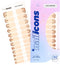PN Selfcare Nagelstickers - Vegan Nail Wraps - 10 Dagen Effect - Duurzame Nail Art - 24 Stuks