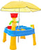 Sunny Aqua Explorer Zand & Watertafel met verstelbare parasol - inclusief accessoires